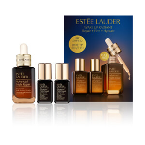 Estée Lauder Wake Up Radiant Firm + Repair + Hydrate Skincare Gift Set (Worth £111)